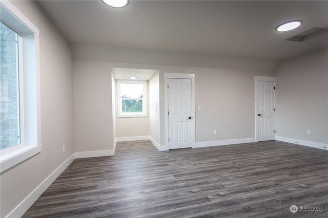 unfurnished bedroom featuring hardwood / wood-style floors