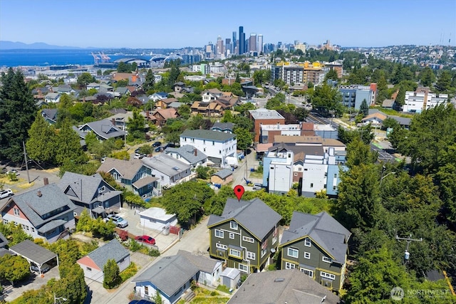3039 Beacon Ave S Unit A, Seattle, WA 98144 - aerial view of residential area featuring mountains