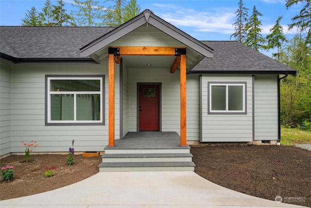 view of bungalow-style home