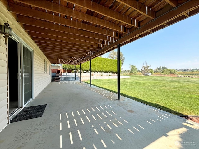 view of patio