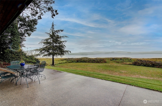 24424 Sandridge Rd, Ocean Park, WA 98640 - view of patio featuring outdoor dining area