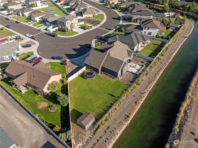 birds eye view of property featuring a residential view