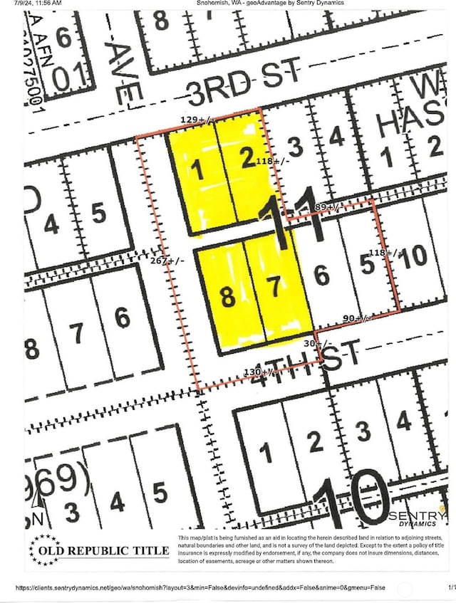 807X 3rd St, Mukilteo WA, 98275 land for sale