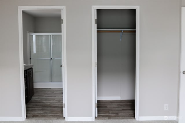 view of closet