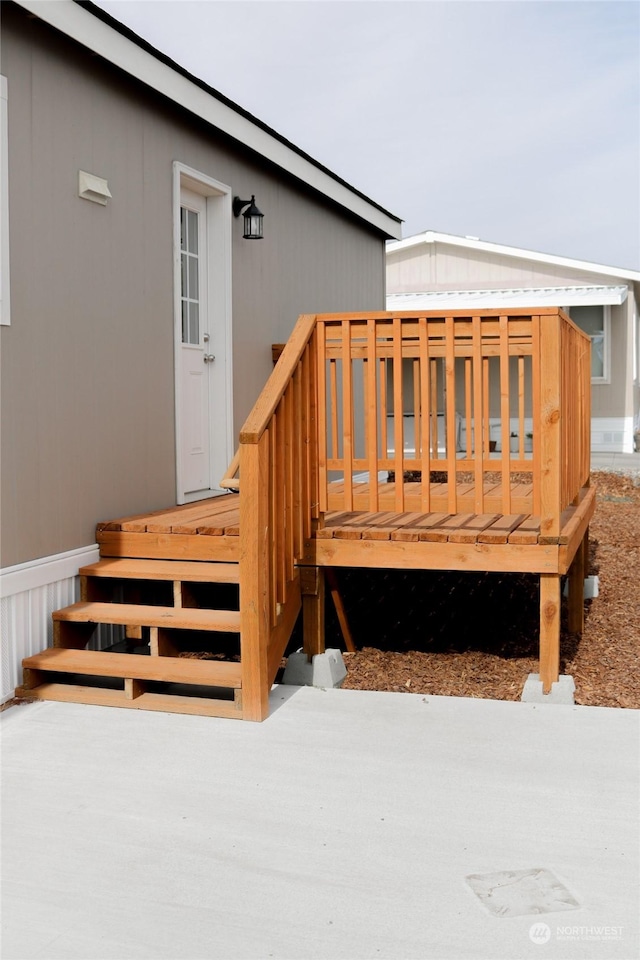 1400 Samuel Dr, Walla Walla, WA 99362 - view of wooden deck