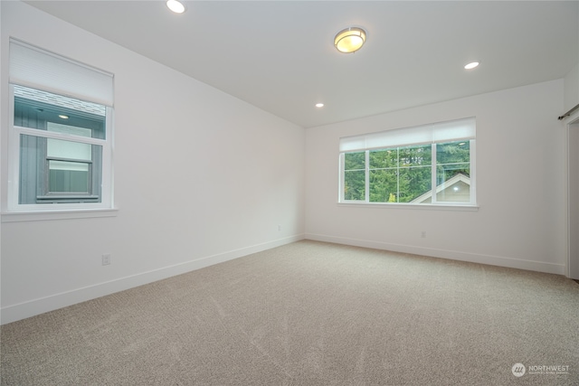 empty room featuring carpet