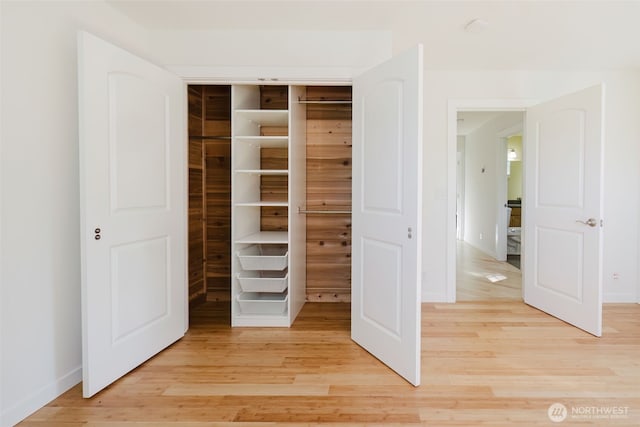 view of closet