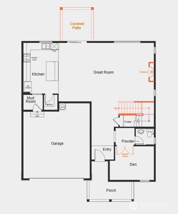 12703 172nd Avenue Ct E Unit 136, Bonney Lake, WA 98391 - property floor plan