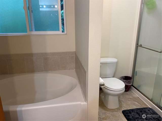 11714 9th Avenue Ct E, Tacoma, WA 98445 - full bathroom with toilet, a bath, and a shower stall