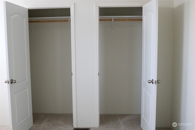 view of closet