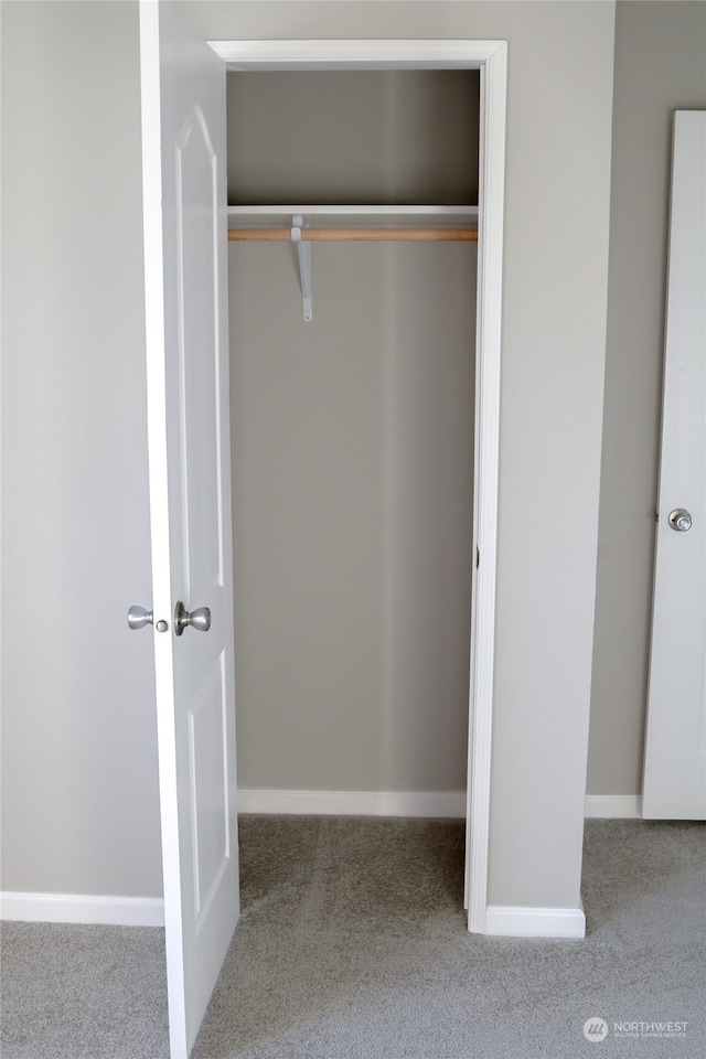 view of closet