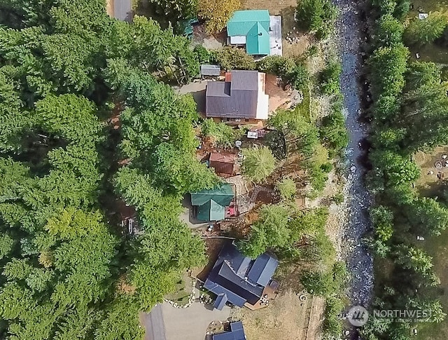 drone / aerial view