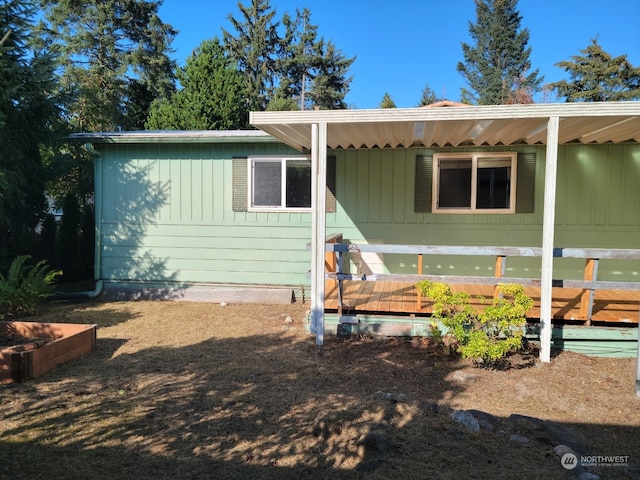 1411 300th Pl, Ocean Park, WA 98640 - view of front of house featuring a deck