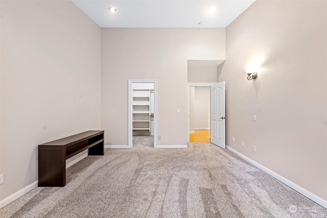 1001 Lakeview Dr, Ilwaco, WA 98624 - unfurnished bedroom featuring a spacious closet and carpet