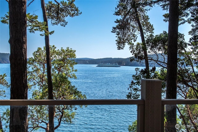 property view of water