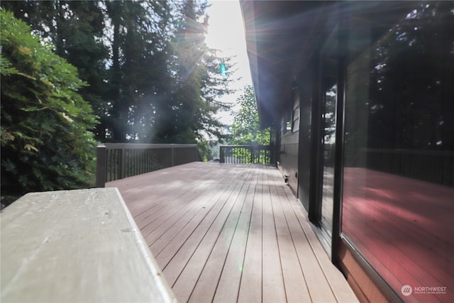 view of deck