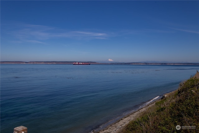 property view of water