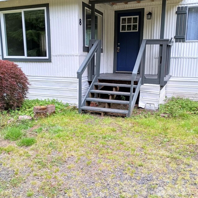 8 Griffard St, Copalis Beach, WA 98535 - entrance to property