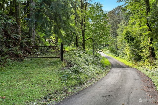 view of road