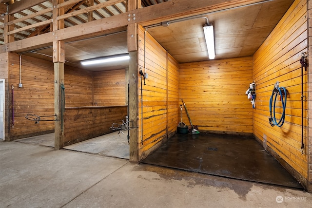 view of horse barn