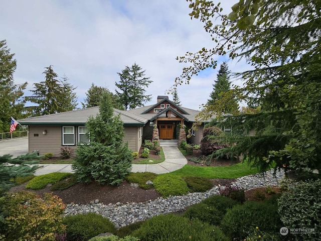 view of craftsman-style home