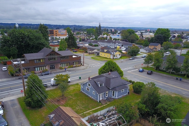 birds eye view of property featuring a residential view