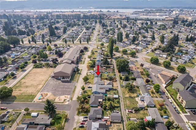 467 28th Ave, Longview, WA 98632 - aerial view of property and surrounding area featuring nearby suburban area