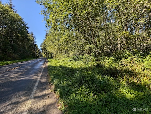 view of road