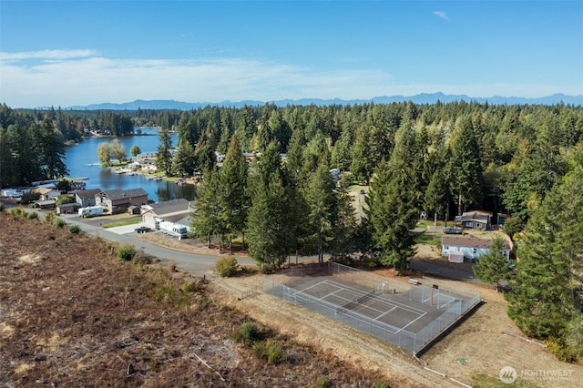 11 SE Fuchsia Ave, Shelton, WA 98584 - aerial view of a water and mountain view and a forest