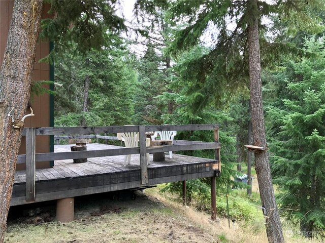 view of deck