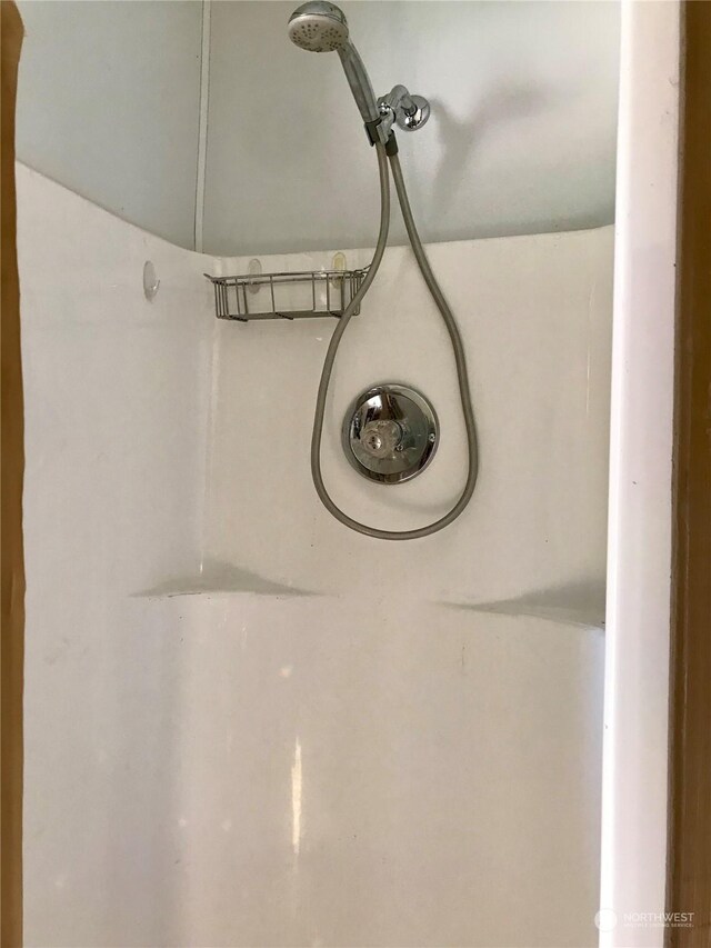 details with a shower
