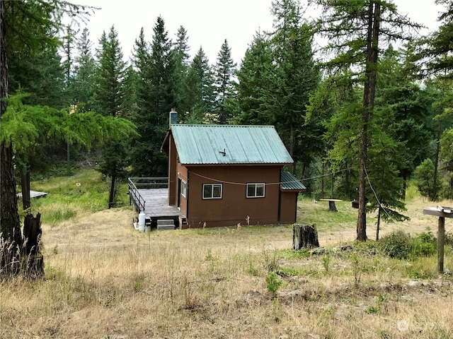 view of outdoor structure