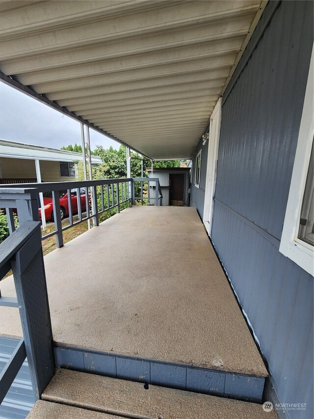 1111 Archwood Dr SW Unit 361, Olympia, WA 98502 - view of patio featuring a carport