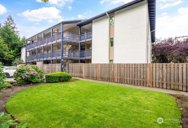 exterior space with a balcony