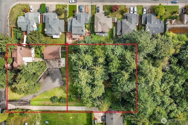 13527 SE 268th St, Kent, WA 98042 - bird's eye view with a residential view