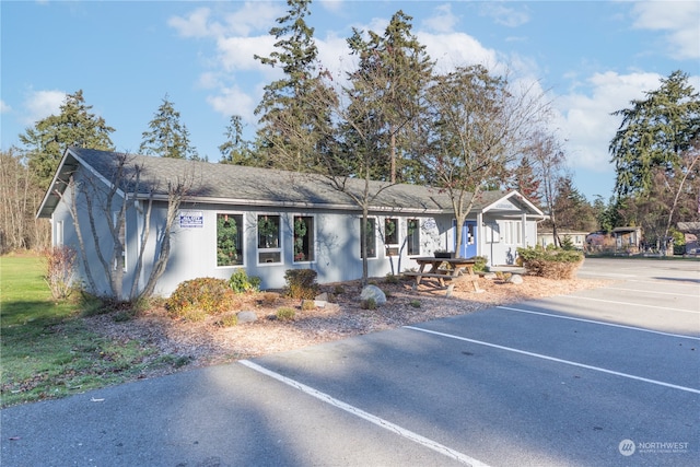 view of ranch-style house