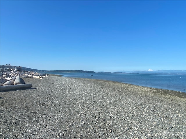 water view featuring a view of the beach