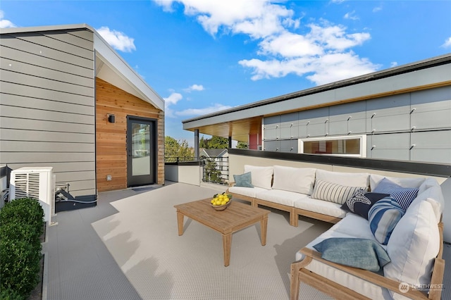 view of patio / terrace with outdoor lounge area