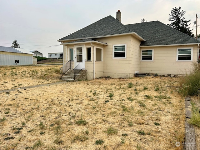 view of rear view of house