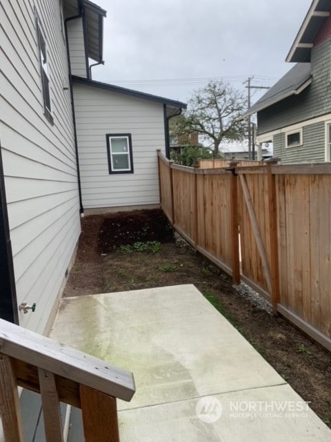 exterior space with a patio area