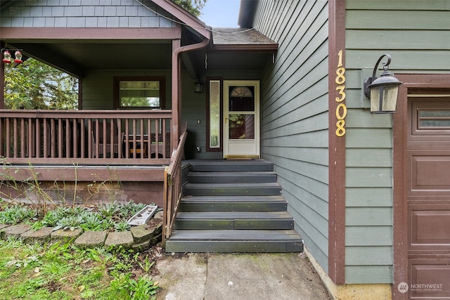 view of property entrance