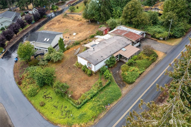aerial view