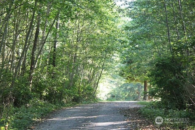 view of road