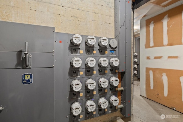 view of utility room