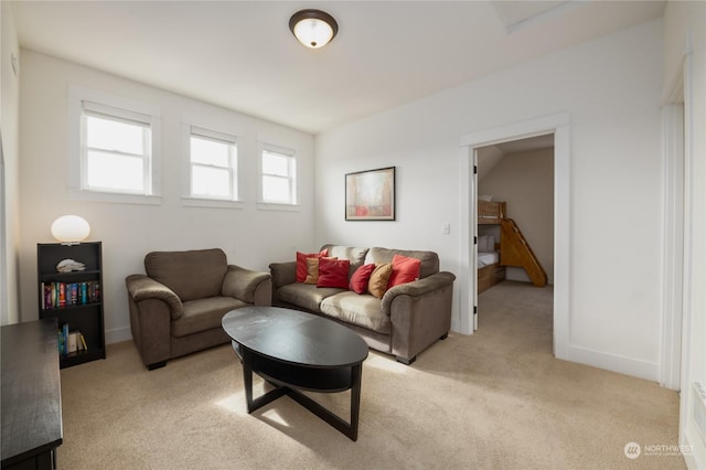 267 Compass St, Pacific Beach, WA 98571 - living area with light colored carpet and baseboards