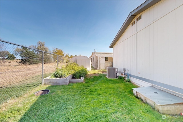 1370 Samuel Dr, Walla Walla, WA 99362 - view of yard featuring cooling unit and a garden