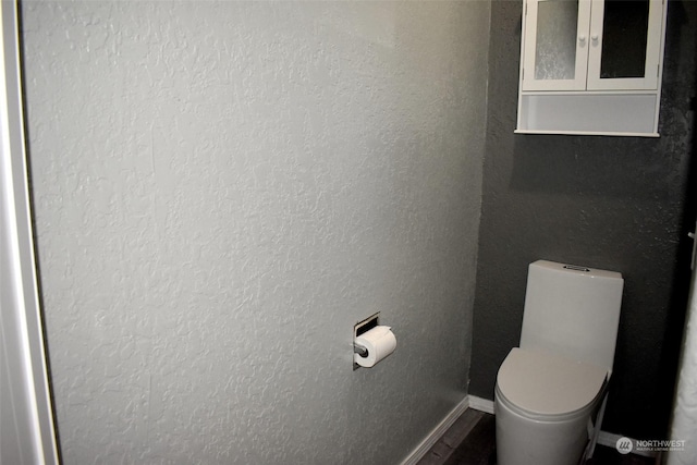 bathroom with toilet