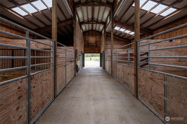 view of stable