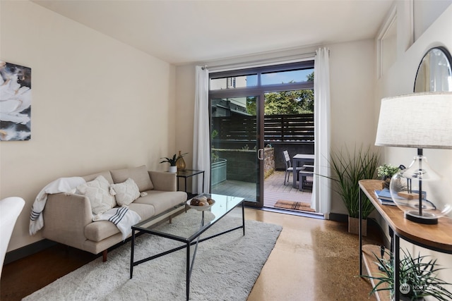 view of living room