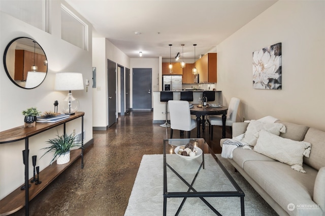 view of living room